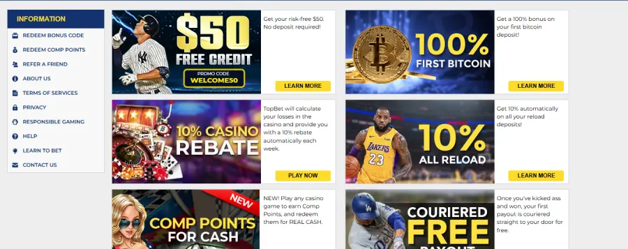 Topbet casino